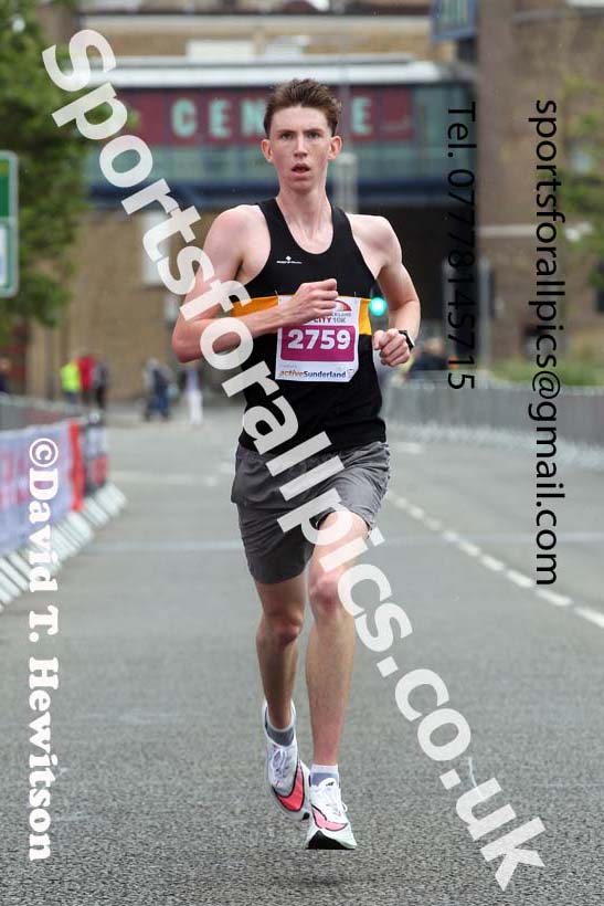 Sunderland City 10k Road Race, 2021 Sunderland City 5k, 10k and Half Marathon Road Races. Photo: David T. Hewitson/Sports for All Pics